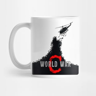 World War C // World War Z + Cat Mash-Up Mug